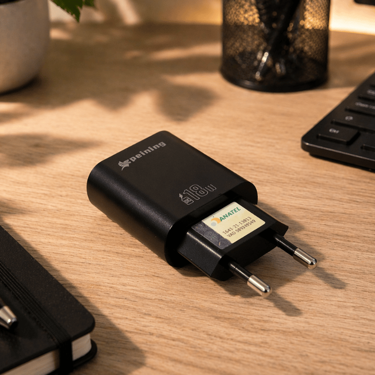 Carregador Usb Turbo Power Para Celular Tipo C E Tipo V8