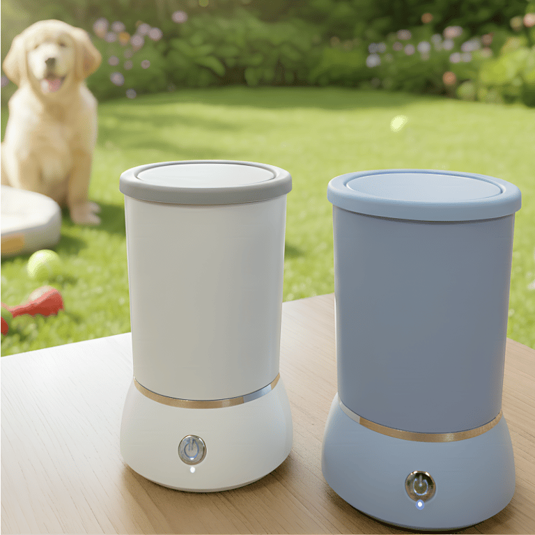 Limpador E Massageador Elétrico De Patas Para Pets