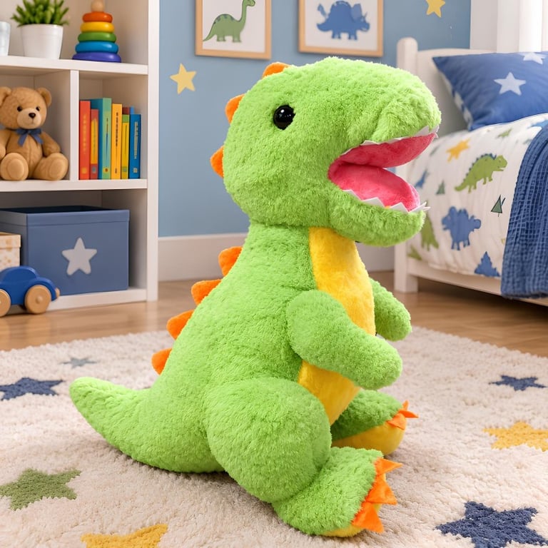 Brinquedo Pelúcia Dinossauro 34cm