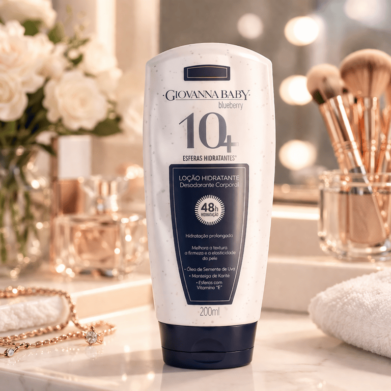 Loção Hidratante Corporal Blueberry 10+ Giovanna Baby 200ml