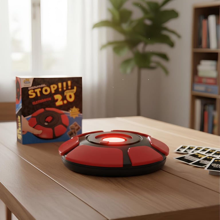 Jogo Stop Eletrônico Com Teclado Digital