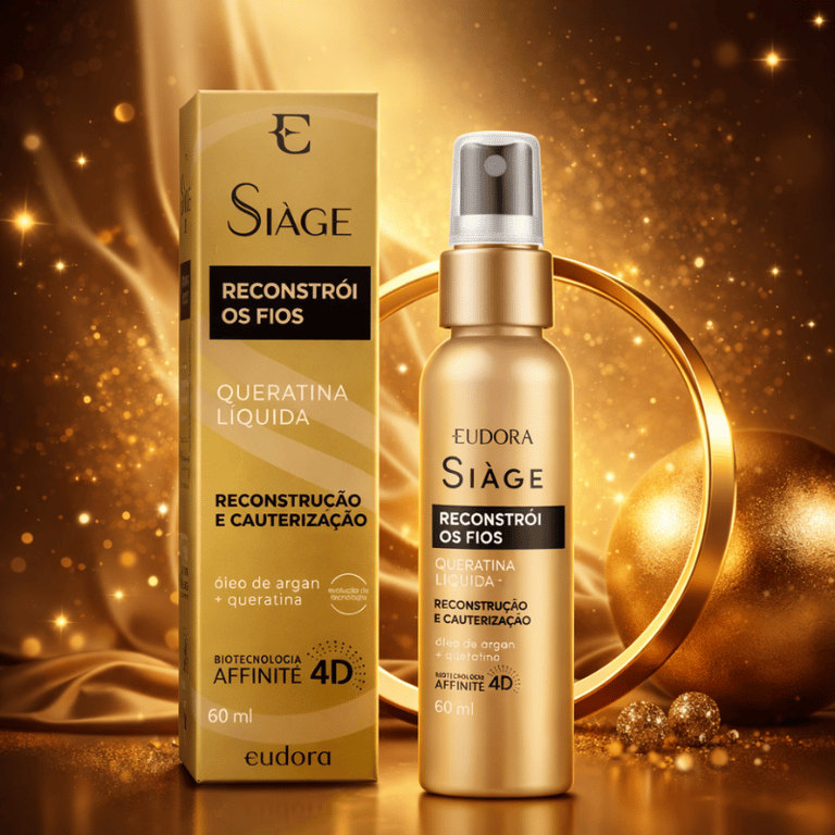 Queratina Líquida Siàge Reconstrói os Fios Eudora 60ml