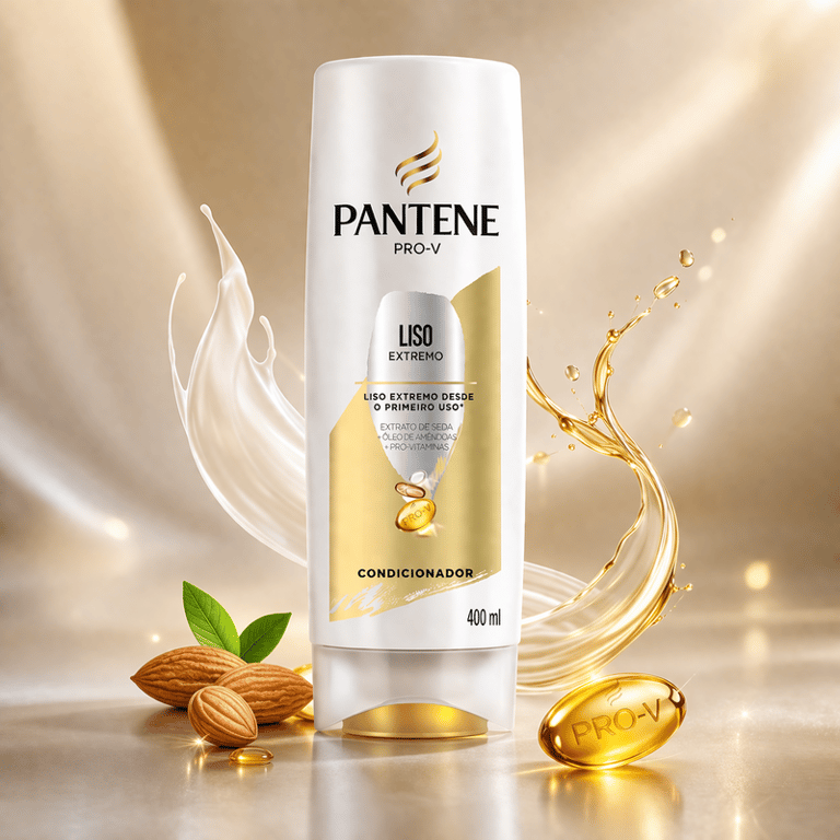 Condicionador Pantene Liso Extremo 400ml