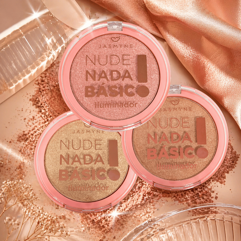 Iluminador Nude Nada Básico Jasmyne 9g