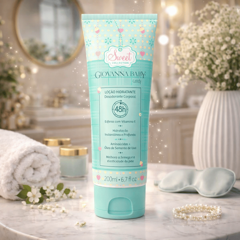 Loção Hidratante Desodorante Corporal Candy Giovanna Baby 200ml