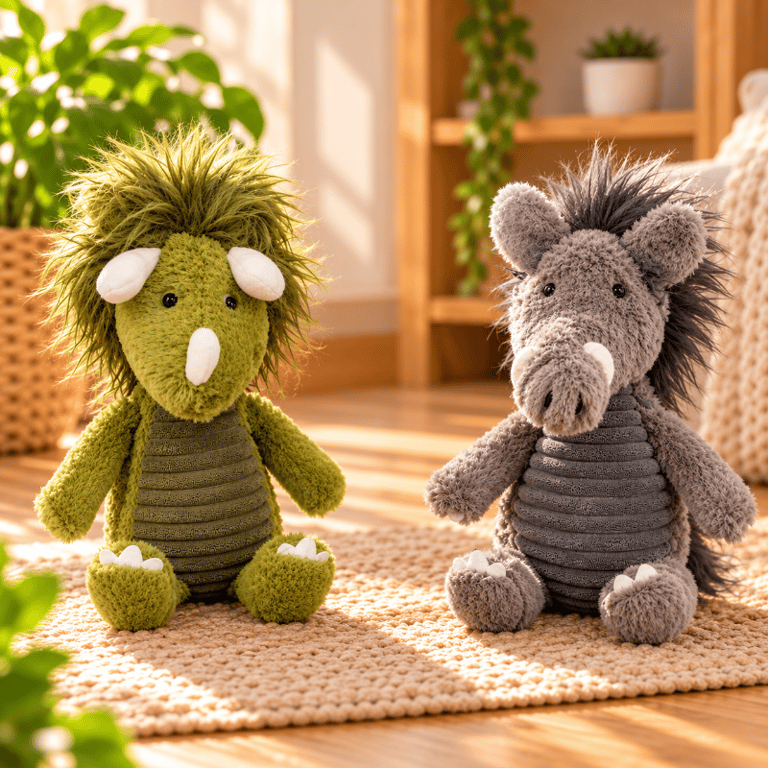 Brinquedo De Pelúcia Dinossauro Para Cachorros E Gatos