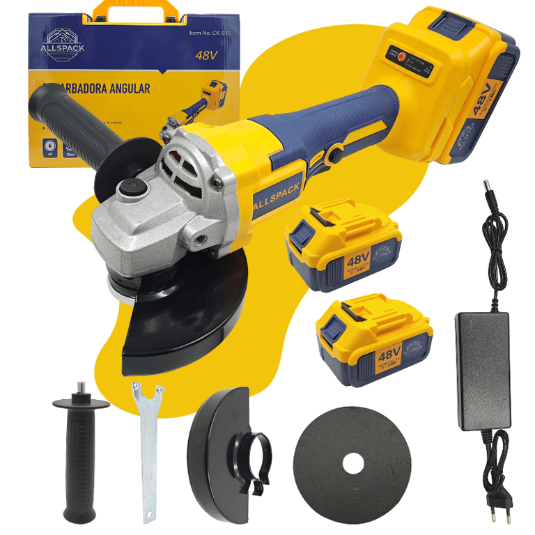 Esmerilhadeira Angular 48V 2 Baterias
