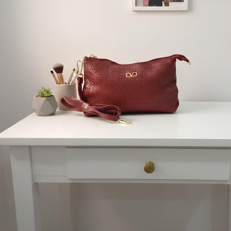 Bolsa Feminina Versátil Estilo Clutch Soft