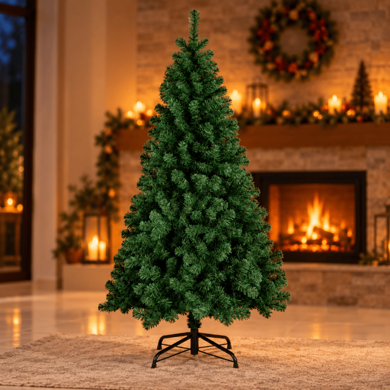 Árvore De Natal Grande 1,8 Metros Verde Decoração De Natal