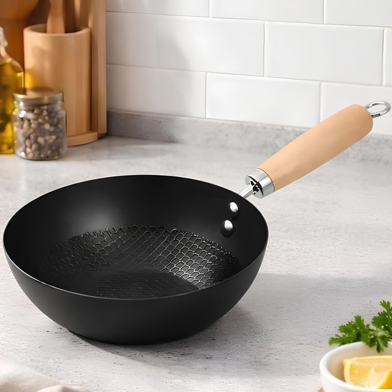 Panela De Ferro Antiaderente Para Cozinhar Fritar Refogar