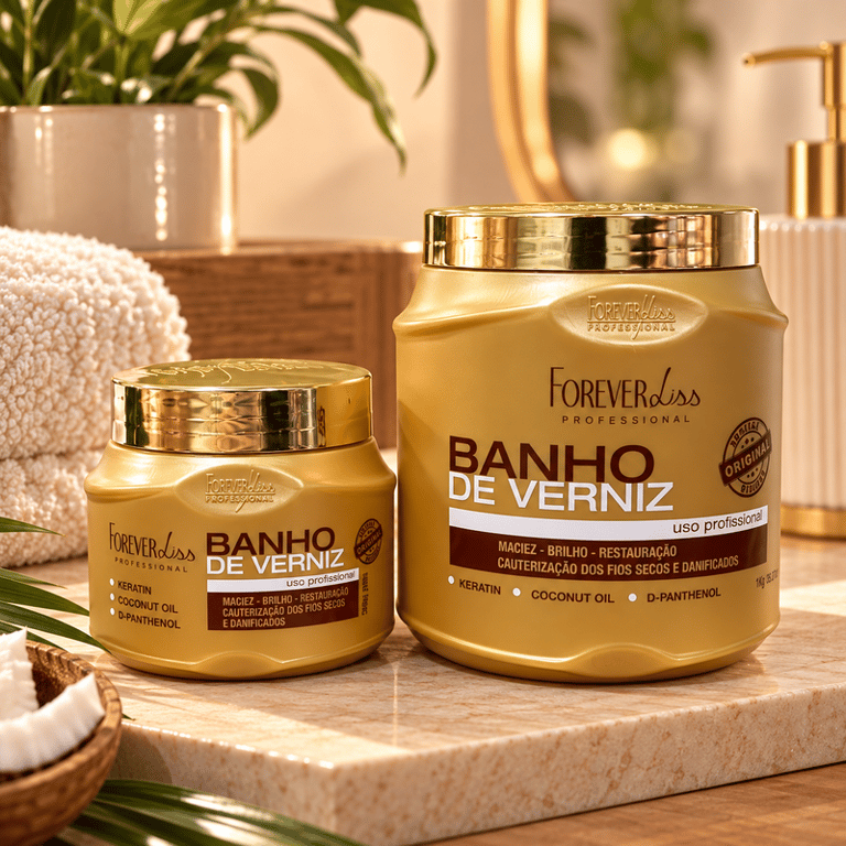 Máscara Banho de Verniz Forever Liss