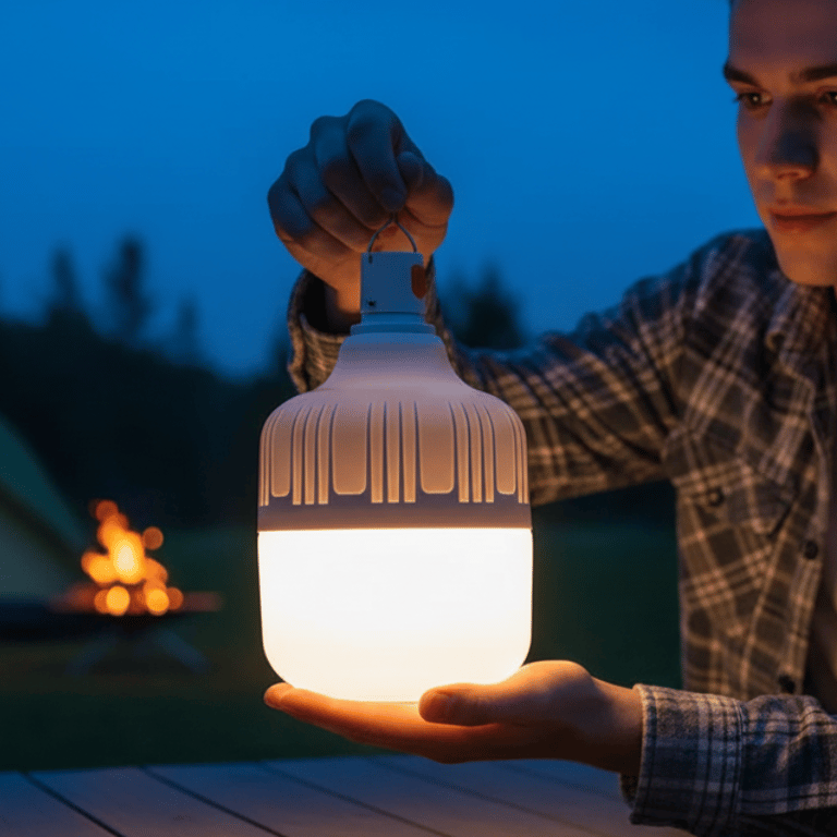 Lâmpada LED Bulbo De Emergência 38W