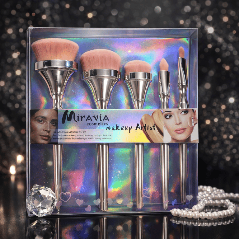 Kit 5 Pinceis Makeup Artist Miravia
