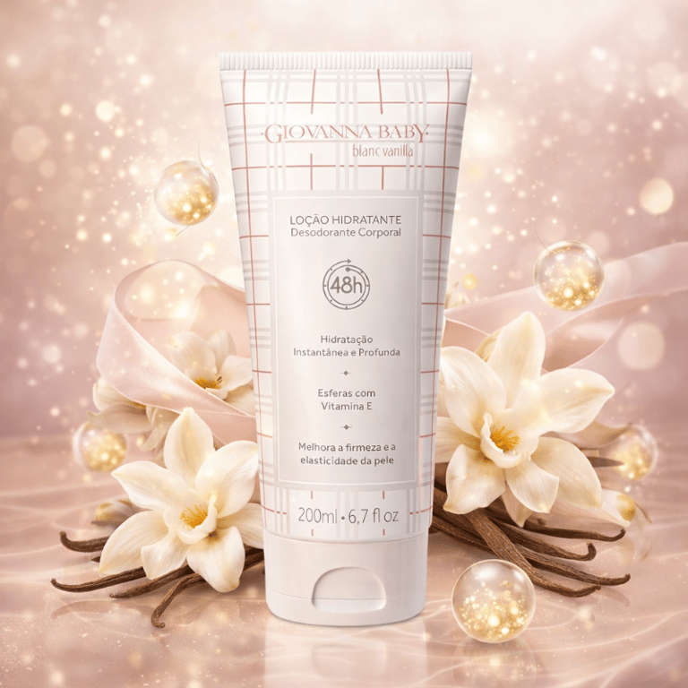 Loção Hidratante Desodorante Corporal Blanc Vanilla Giovanna Baby 200ml