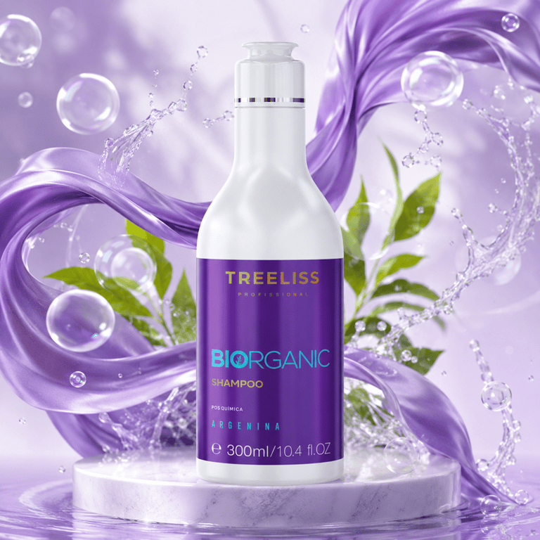 Shampoo Hidratação e Pós-Química Biorganic Treeliss 300ml