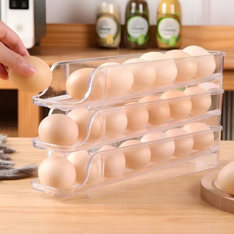 Porta Ovos  Bandeja Dispense Organizador