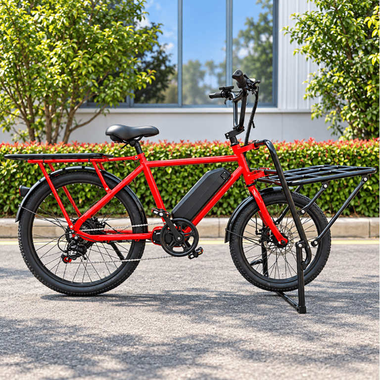 HY10 Bicicleta Eletrica 500W Bateria Litio Autonomia de 40km 200kg de Carga Máxima 