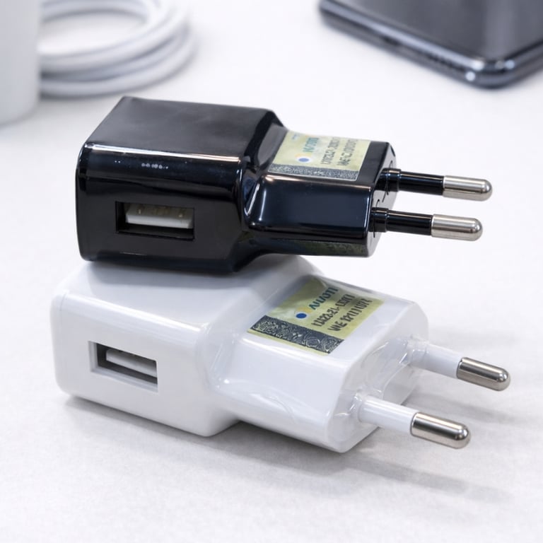 Caixinha de Carregador Turbo USB 3.1A