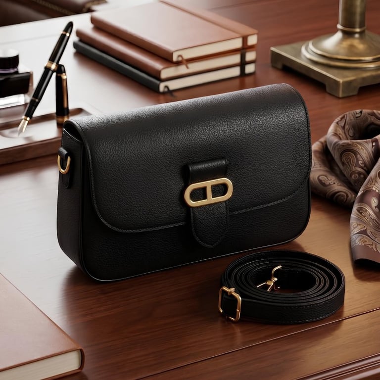 Bolsa Clutch De Design Estruturado E Apelo Atemporal