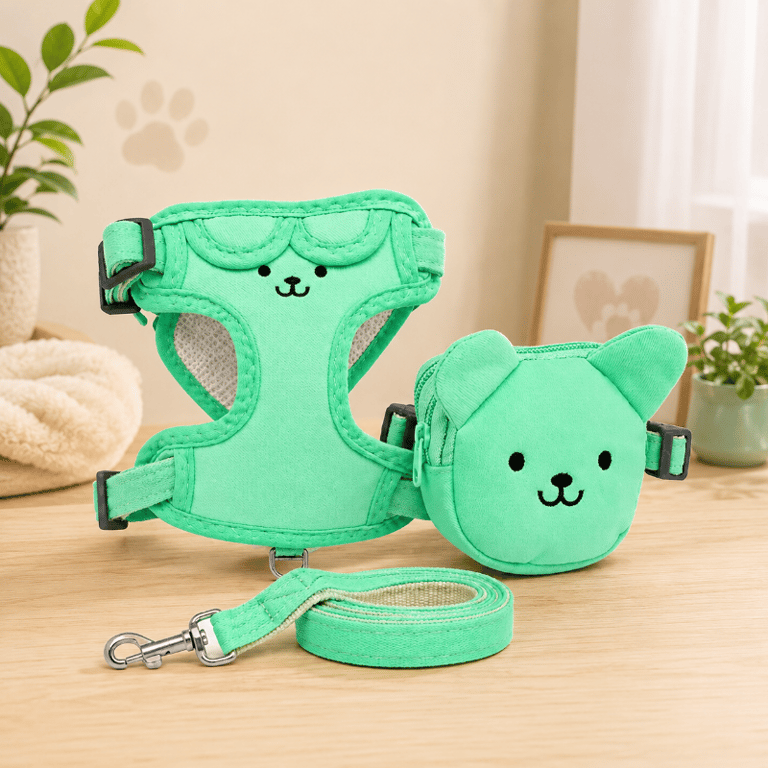 Mochila Peitoral Com Guia Para Gatos E Cães