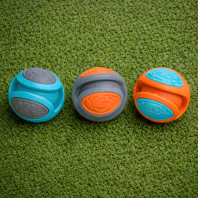 Brinquedo Bola 3D Com Som Interativo Para Cães