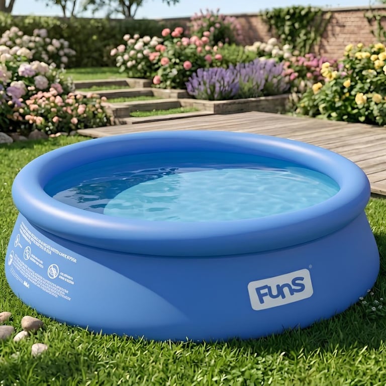 Piscina Inflável Redonda Funs 1000 Litros