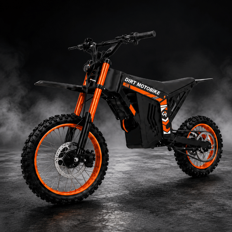 Dirt Motobike Bateria Litio 1000 Watts 32km h Autonomia 35km Por Carga Peso Máximo Suportado 120kg