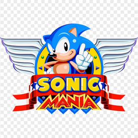 Sonic Mania Logo HD PNG