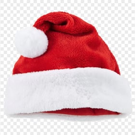 PNG Christmas Santa Red & White Real Hat