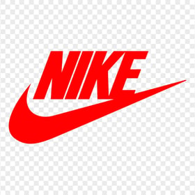 Red Nike Logo PNG