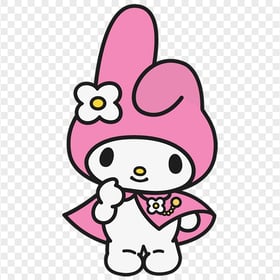 Cutest My Melody Sanrio Bunny Transparent PNG