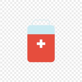 Cartoon Flat First Aid Kit Medical Box Icon