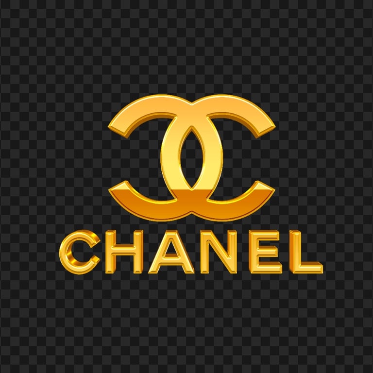 HD Chanel Gold Logo Transparent PNG