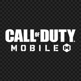 HD White Call Of Duty Mobile COD Game Logo PNG