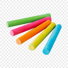 Colored Chalk Image PNG