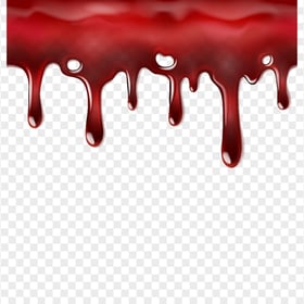 HD Dripping Falling Realistic Blood PNG