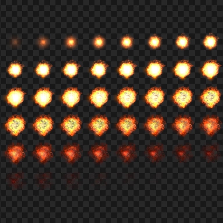 HD Fire Explosion Effect Animation PNG | Citypng