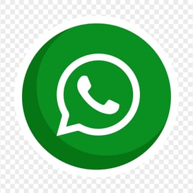 HD Vector Round Circular Whatsapp Wa Icon PNG