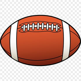 American Football Cartoon Ball PNG