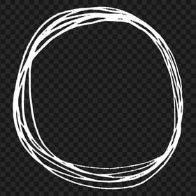 Drawing Circle White Transparent PNG
