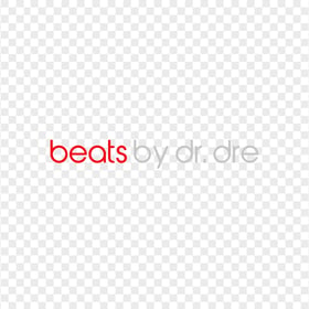 Beats By Dr Dre Text Logo PNG