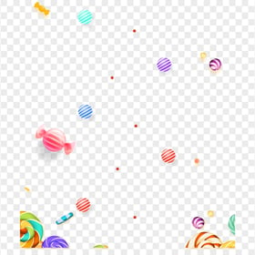 Download Candies Pattern Background PNG