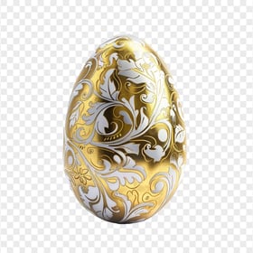 Golden Easter Egg with a Flawless HD Transparent PNG