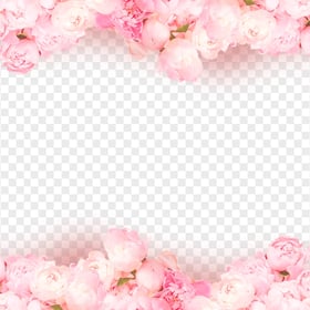 HD Pink Flowers Background Valentines Day Love Romantic PNG