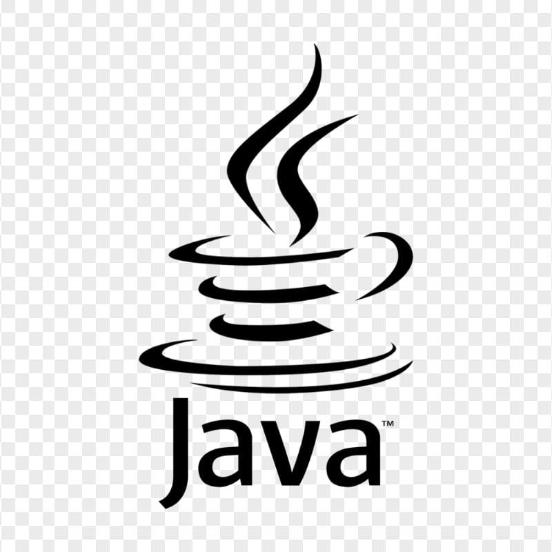 Java Black Logo Transparent Background | Citypng