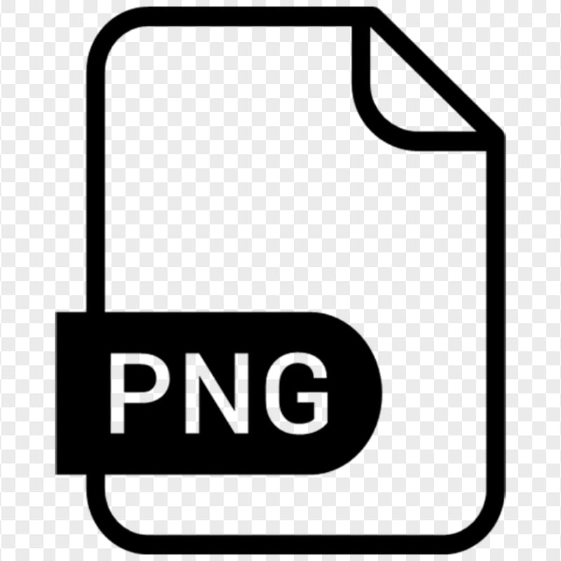 HD PNG File Black Outline Icon