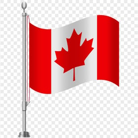 Vector Canada Flagpole HD PNG