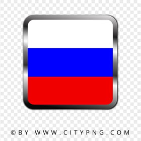 HD Russia Flag Square Icon PNG