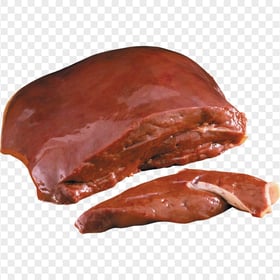 HD Raw Pig Pork Liver PNG