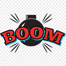 Boom Stickers Word Expression Comic Cartoon